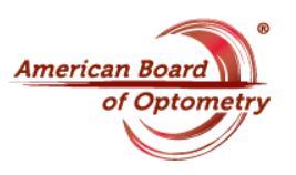 American Board of Optometry logo